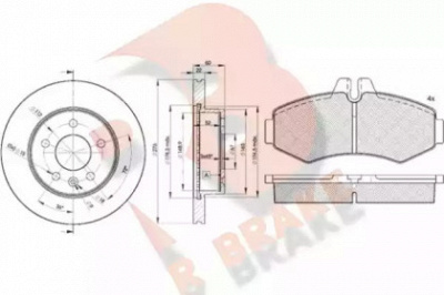 R BRAKE 3r12886380 -